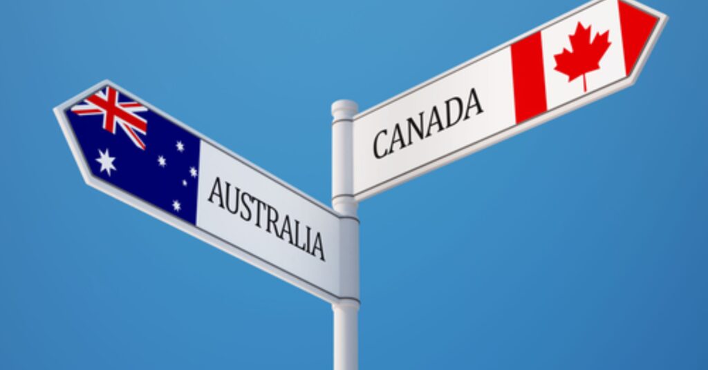Canada visa from Australia